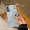 Simple Love Applies To Apple 16/17Pro Large Window Mobile Phone Case iPhone15/14/13 Matte 12 Soft 11