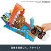 Hot Wheels Monster Truck Treasure Hunt Challenge with 1 Mini Car Vehicle Toy Playset for Ages 4 and Up Orange HTP17