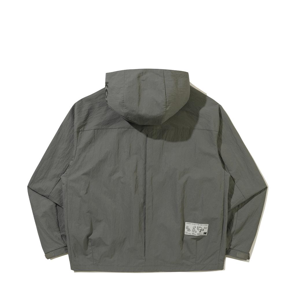 KODAK Essential Hooded Jacket Charcoal