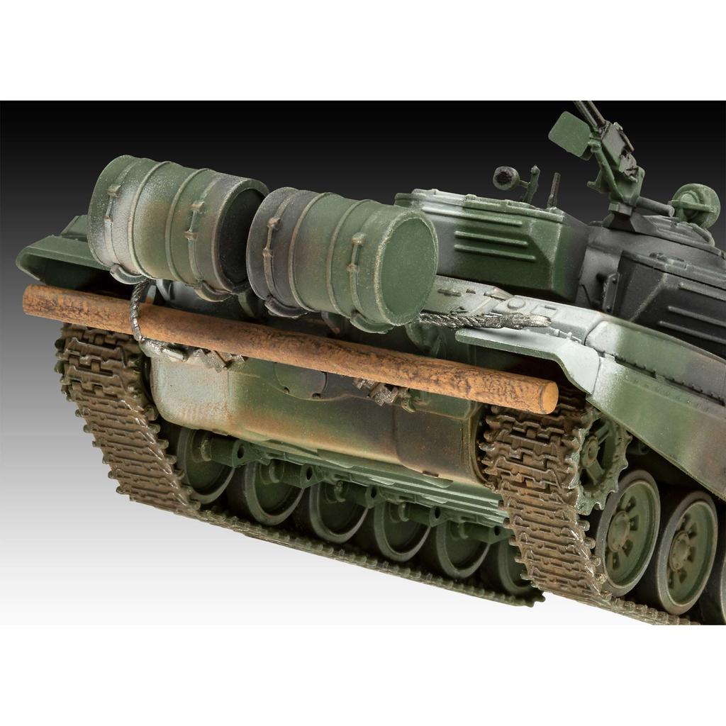 German Level 1/72 Soviet T-72 M1 Tank Plastic Model Kit 03357 - Scale Military Model Toy