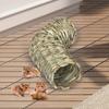 Hamster Grass Tunnel Toy Interactive Play Hideout Lightweight for Mice Little Squirrel