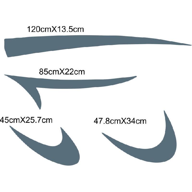 Vinyl Decal Sticker Graphic Stripe For Rv Caravan Travel Camper Van Motorhomes