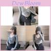 Pure Desire Hot Girl Crop Top With High Waist Pants For Spring Fashion