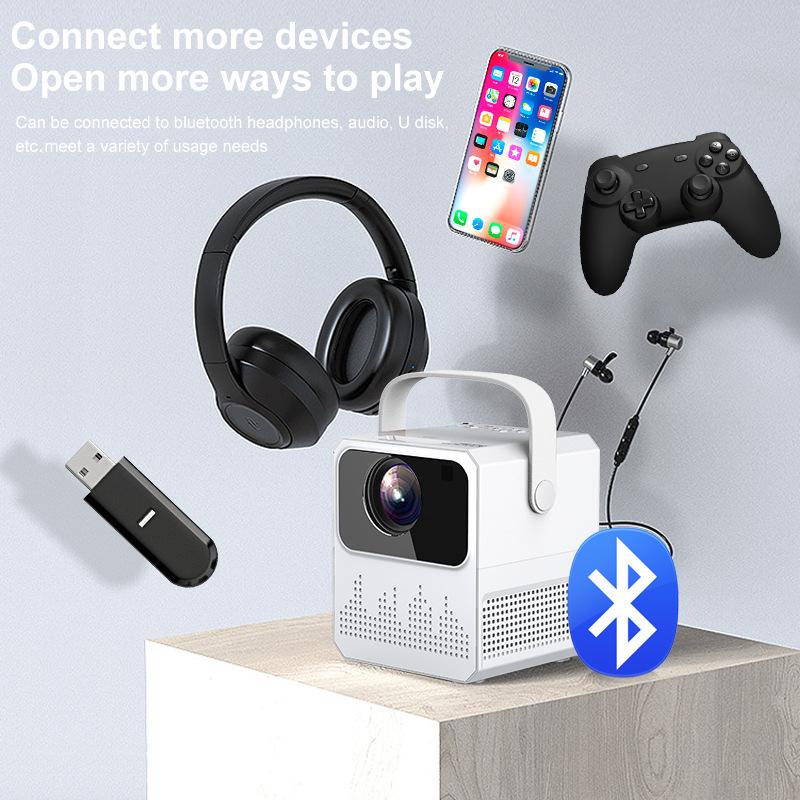 T2 Mini Tragbarer Mini-Projektor Android 9 Projektor Smart Heimkino