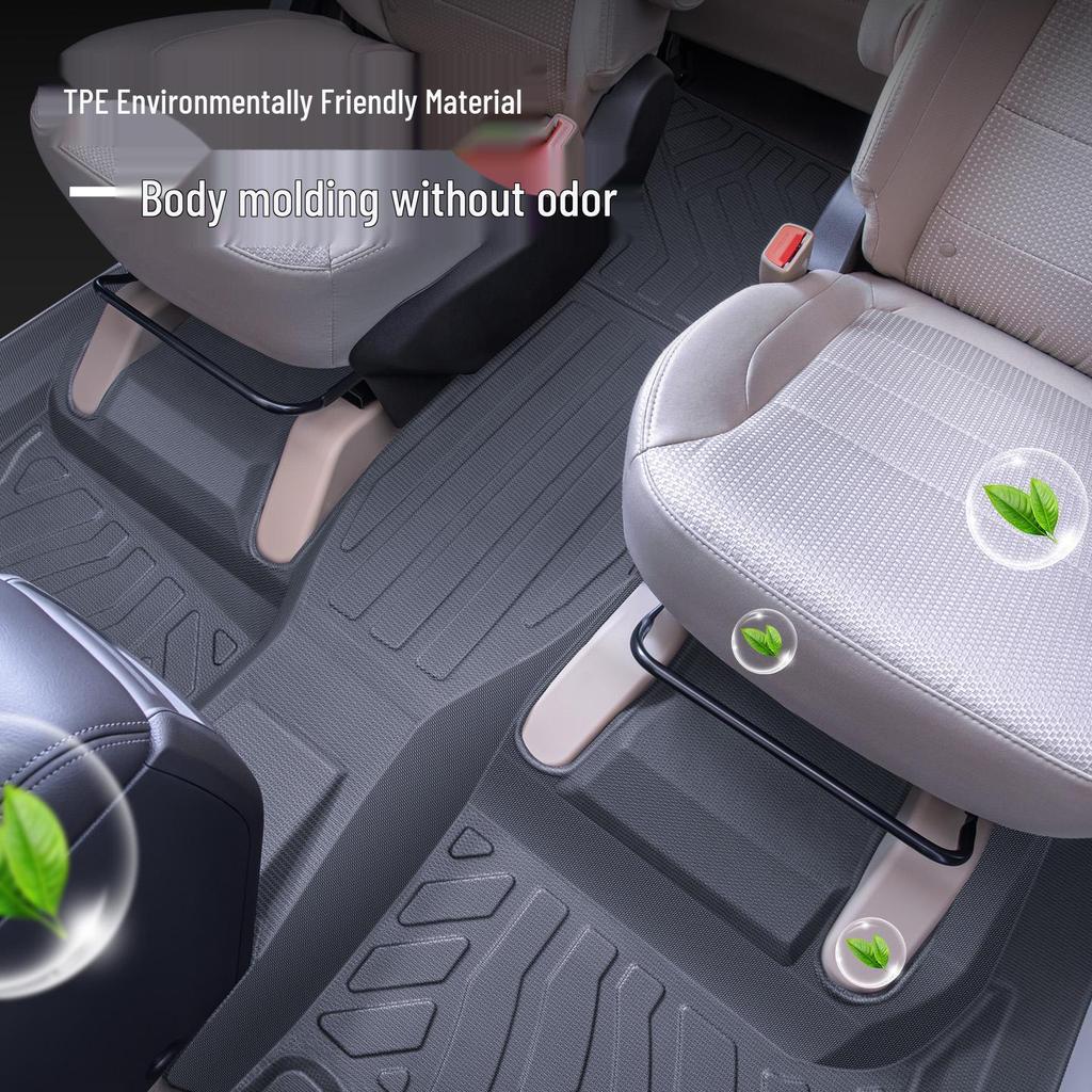 Full Coverage TPE Floor Mats for Wuling Hongguang S - 5 & 7-Seater Custom Fit