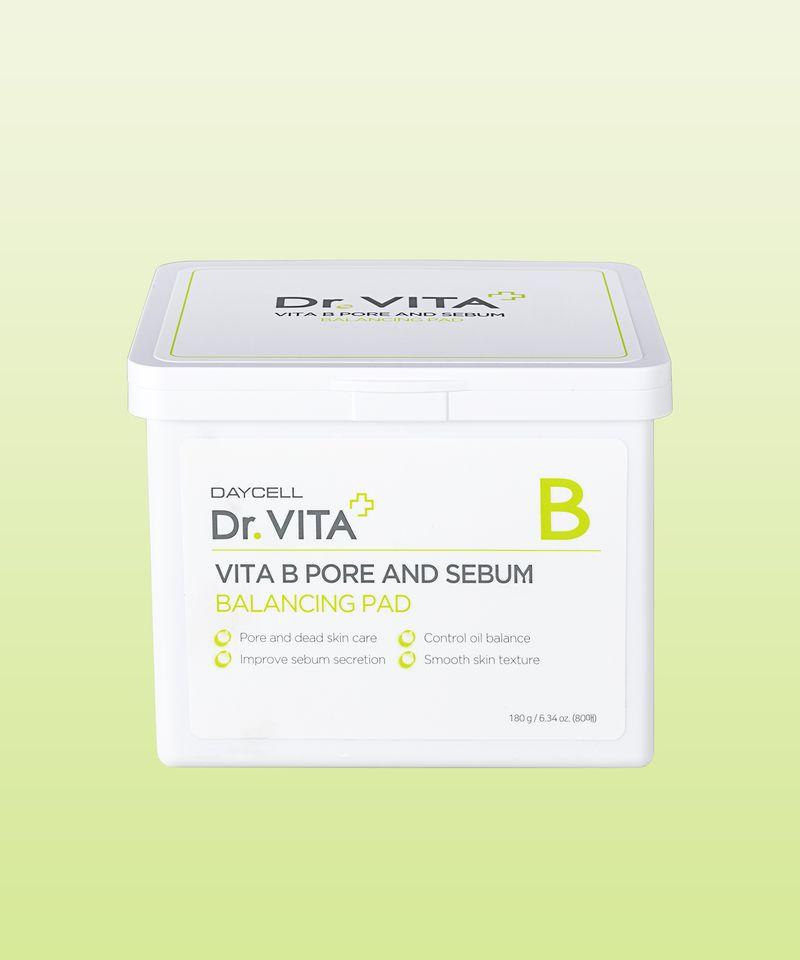 Vitamin B Pore & Sebum Balancing Pore Care Pads 80 Sheets