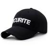 New Adjustable Baseball Hat Unisex Black White Sun Hat Hip Hop Hat Spring Summer Letter Baseball Cap Couple Hat