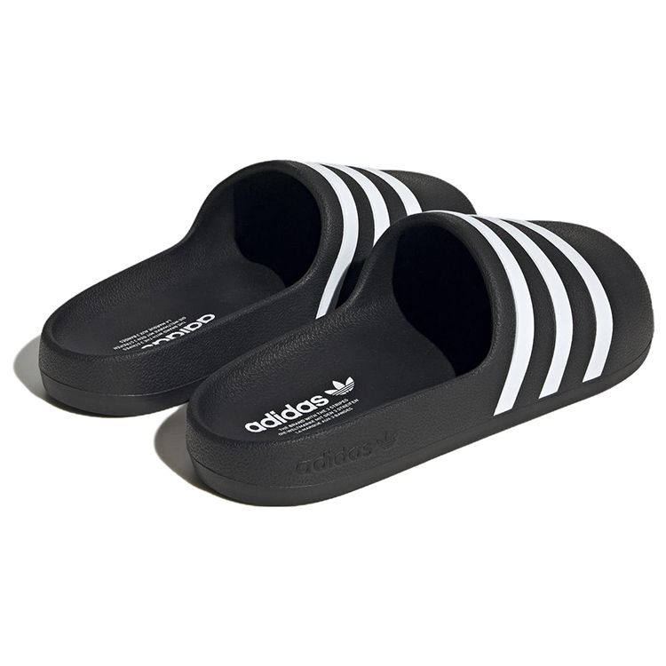 Adidas AdiFOM Adilette Slide Black White Unisex Sneakers Core-Black Cloud-White HQ7218