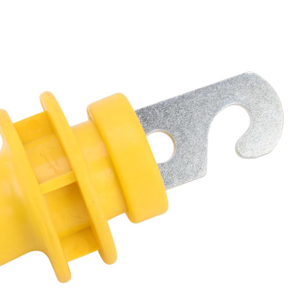 Yellow Electric Fence Handle PE Insulated Fence Grip Durable Gate Grip Bar  Livestock Fence