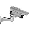 Dummy Solar Camera - LINK2HOME - Red Flash, Rechargeable Batteries, Durable ABS
