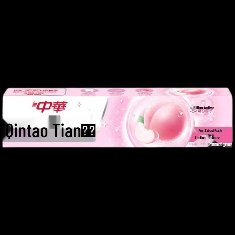 Zhonghua White Peach Whitening Toothpaste