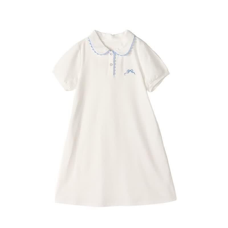 Deesha Girls' Academy Style Polo Dress
