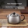 TILIVING Pure Titanium Gongfu Teapot Tea Water Separation Brewer Outdoor Tea Set