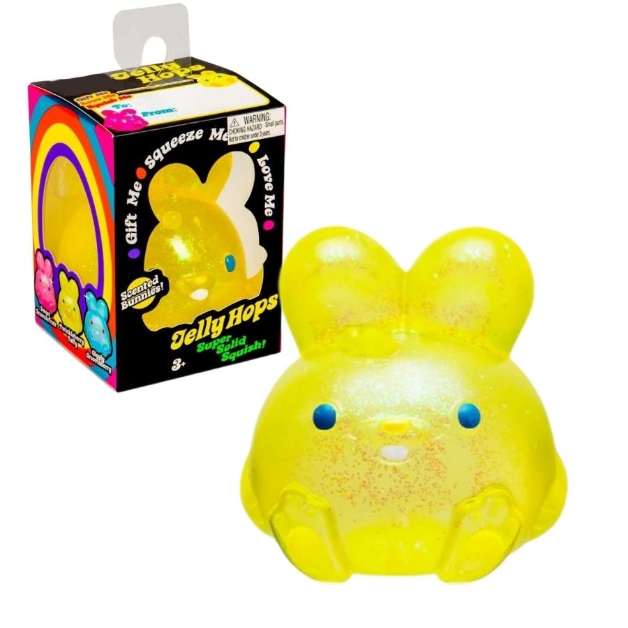 IJsblokje Sensorisch Fidget Speelgoed, Schattig Konijn Stressverlichter Squishy Anti-stress Knijpspeeltje Decompressie Speelgoed Voor ADHD Cadeau.