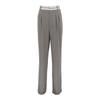 Fashion Solid Color Fashion Slimming Casual Pants Mop Suit Pants High Waist Casual Trousers