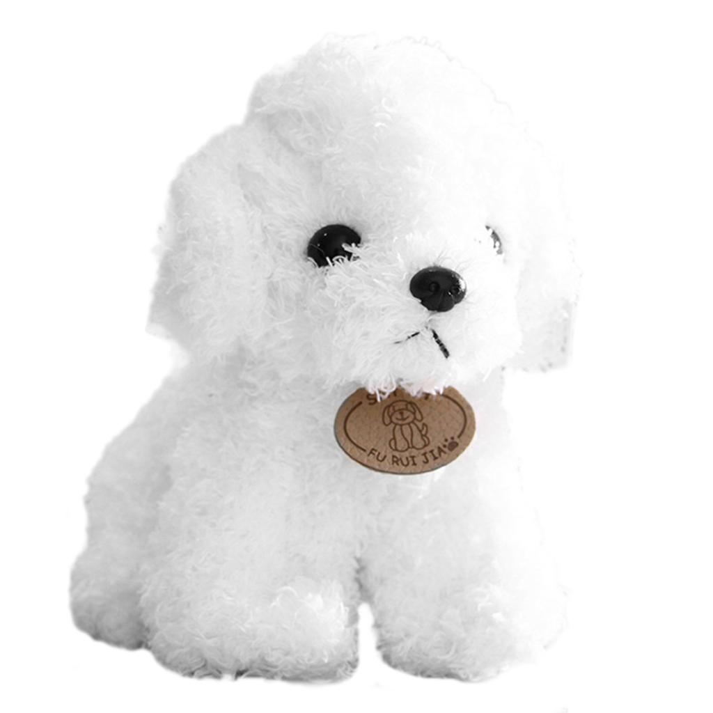Curly Hair Dog Plush Toy, Soft Stuffed Animal Puppy Doll, Cute   Gift For Kids, Plush Dog for Children