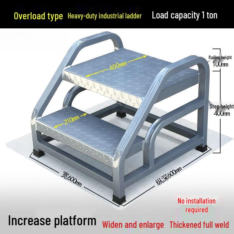 Industrial Mobile Step Ladder