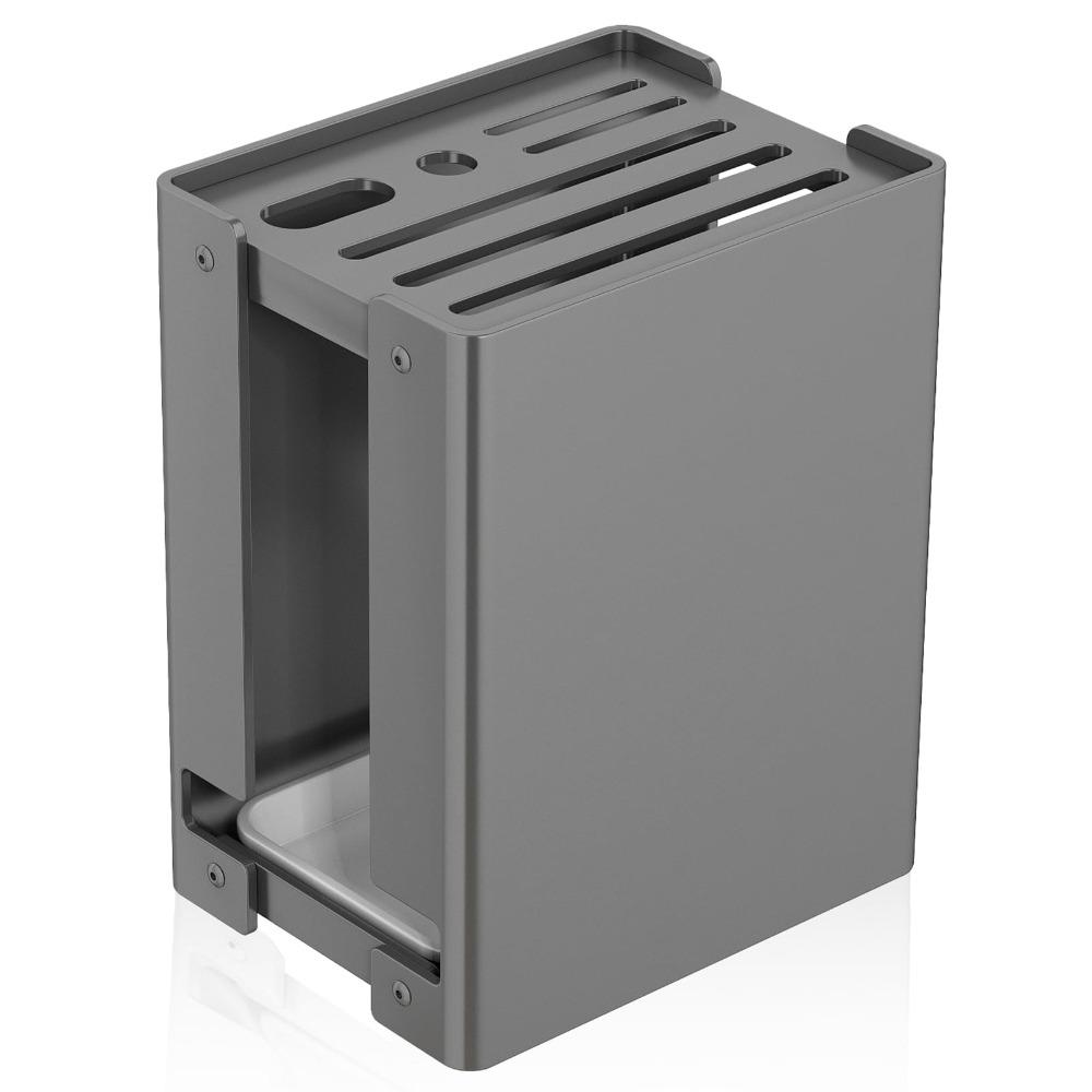 Drain Tray Kitchen Storage Rack Stainless Steel Tool Storage Rack  Countertop Placement