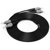 ITCOM Telecom-Grade TPU Armored Outdoor Fiber Optic Patch Cable, FC-FC Single-Mode