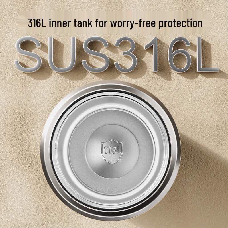 FUGUANG Dual-Drink Stainless Steel Coffee Travel Mug