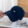 Four Seasons Simple Circle Embroidery Baseball Cap Men's and Women's Alphabet Embroidery Cap Versatile Show Small Face