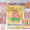 Funny Capybara Notebook Stationery Set Capibara Lucky Blind Bag Students' Opening Gifts