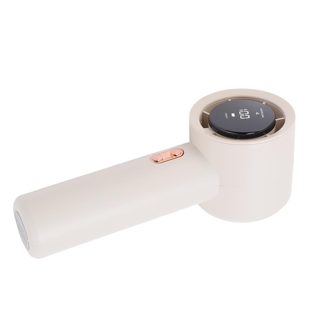 Portable Handheld Turbo Fan 199 Gears Wind 3000mAh USB Rechargeable Digital Display Portable Mini Fan for Outdoor