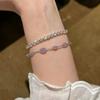 Zircon Round Minimalist Fashion Bracelet For Women Gift Wefare