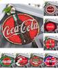 1 Stück Coca Cola Rundes Druckteppich - Heimdekoration Teppich Für Wohnzimmer Schlafzimmer Bodenbelag Computerstuhl Bereichsteppich