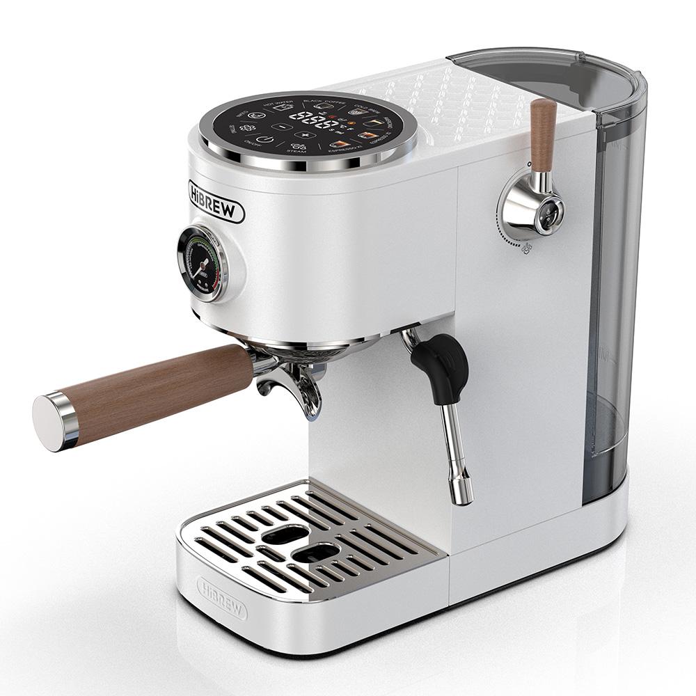 HiBREW H13 Dual Boiler Espresso Machine With Touchscreen,Multi-Functional Brewing and Hot/Cold Extraction,20 Bar