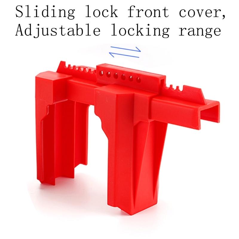 Mecanismo de Bloqueio de Válvulas Redondas Resistente para Tubo de Água/Gás de 1/2 4,25 Polegadas de Diâmetro Dispositivo de Segurança à Prova de Violação Pacote com 2