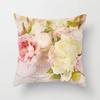 Flower Pattern Decorative Sofa Cushion Cover Pillow Pillowcase Throw Pillows Home Decor Pillowcove Pink 40x40cm 50x50 45x45