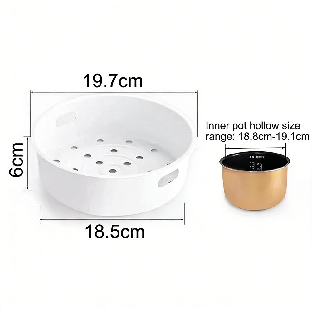 Practical Universal Electric Rice Cooker Steamer Plastic Multipurpose Steaming Basket Steaming Rack Food