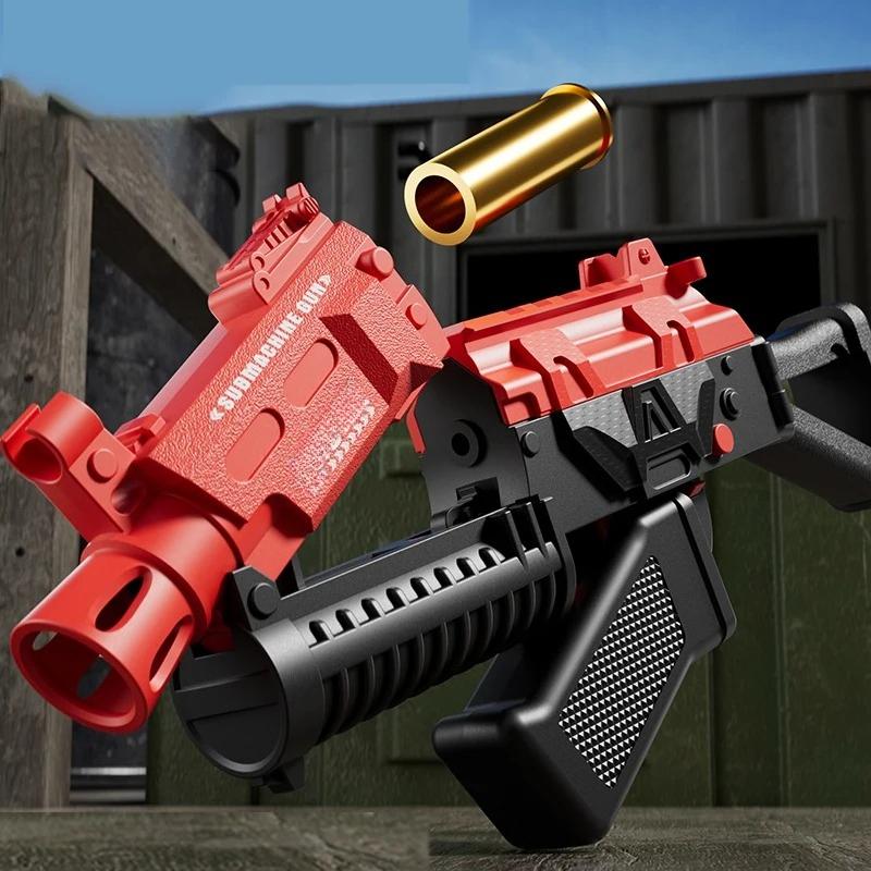 Outdoor Toy Pistol Gun Shell Throwing Soft Bullet for Kids Adults Sport Shooting Game Interactive Fun Toy Gun for Birthday Gift