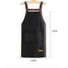 Waterproof and Oil-resistant Apron, Household Kitchen Work Clothes Apron