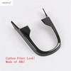 For Honda FIT Jazz 2014 - Central Control Gear Shift Frame Panel Decoration Cover Trim ABS Carbon Fiber Accessories Interior