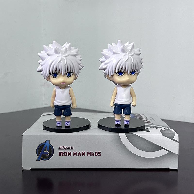 Hunter x Hunter Actionfigur Spielzeug PVC Cartoon Jay Flix Hisoka Kurapika Modell Animationspuppe Spielzeug Kindergeschenk Zufällig 1 Stück