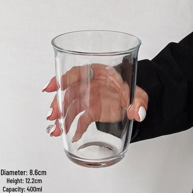 

OLOEYins Aesthetic Glass Coffee Cup