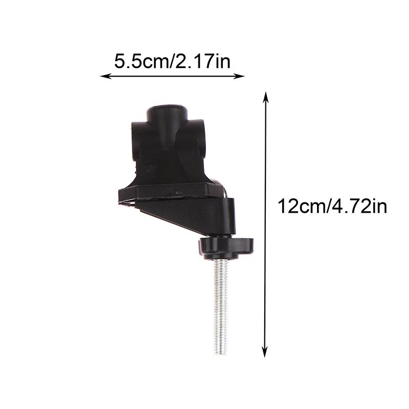 1 Stück Tischlampen-Hardware Klipphalterung Klemme Feste Schreibtischlampe Klipp Kamera-Blitzhalterung Passend für Mikrofon Schreibtischlampe Lupenhalterungen