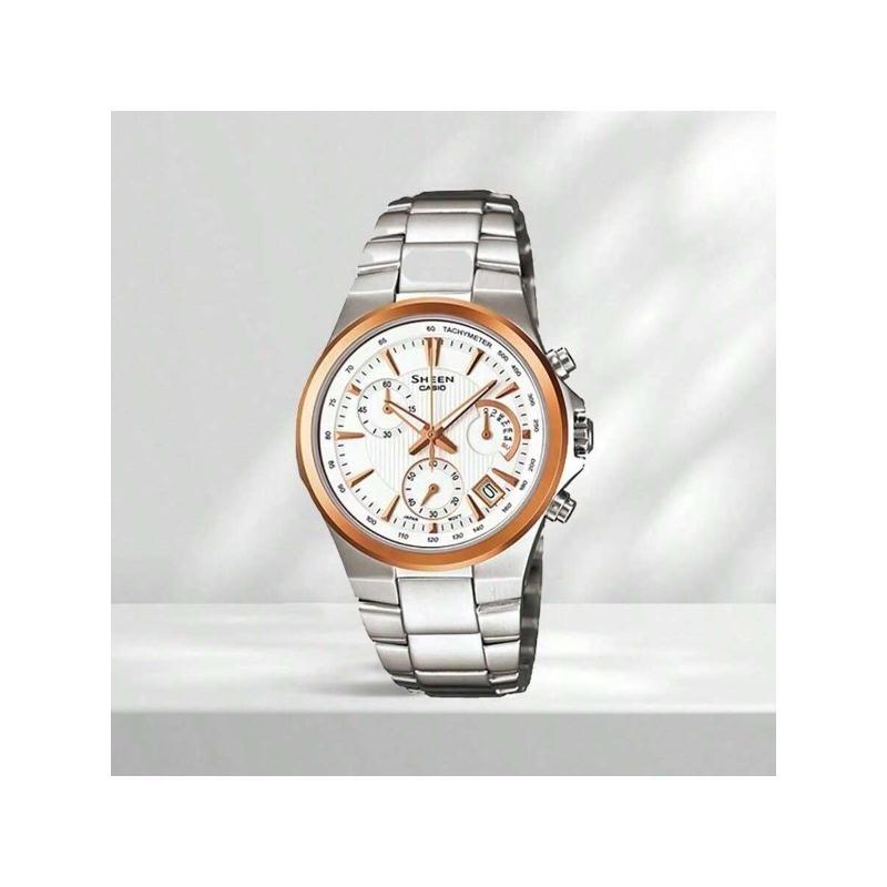 Casio Women's Chronograph Watch SHE-5019SG-7ADR