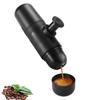 Manual pressurized coffee machine, small and portable handheld espresso machine for household, travel, and picnic use