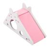 Wooden Hamster House Rest Nest Assembly Climbing Stairs Small Pet Exercise Playing Toy(Pink)