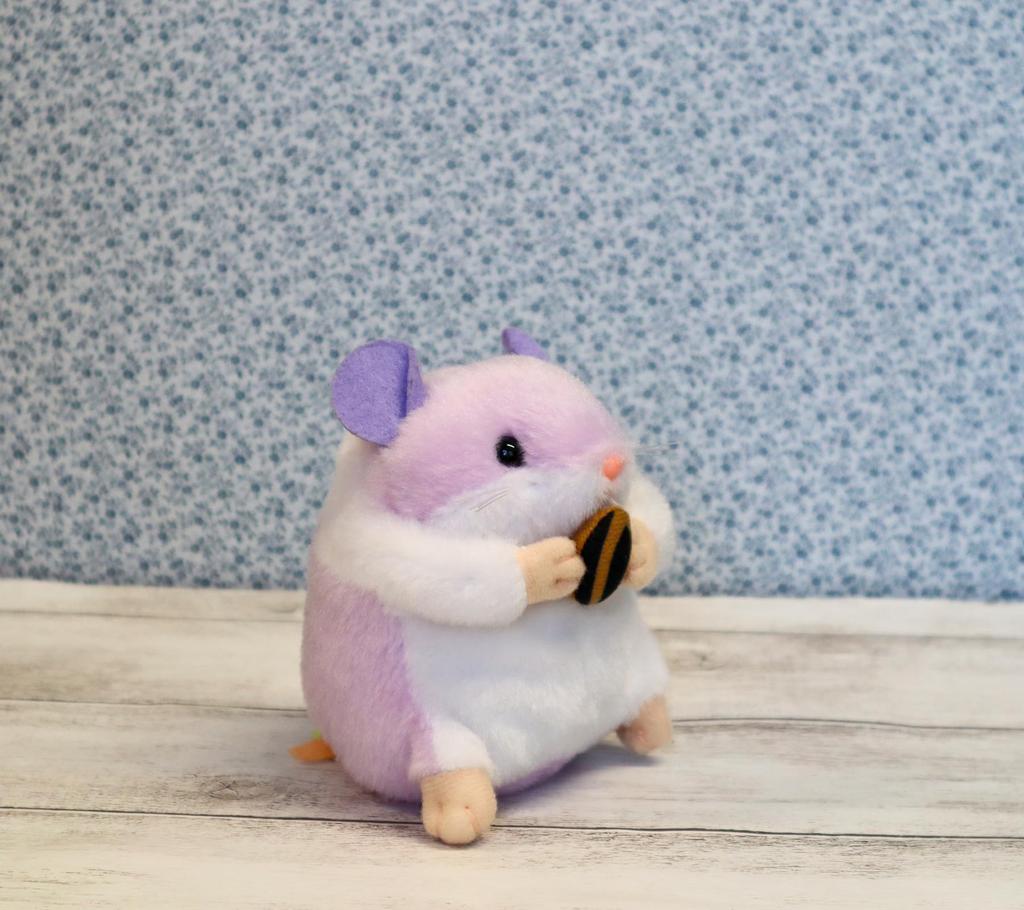 Take Off Baby Palette Hamster Plush Toy, Purple