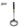 Durable Slotted Colander Spoon Stainless Steel Kitchen Utensil Spatula Ladle Turner Rice Spoon Cooking Tools for Home Heat-Resistant Soup