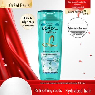 Shampoo Anticaspa Hidratante com Ácido Hialurônico L'Oréal 400ml