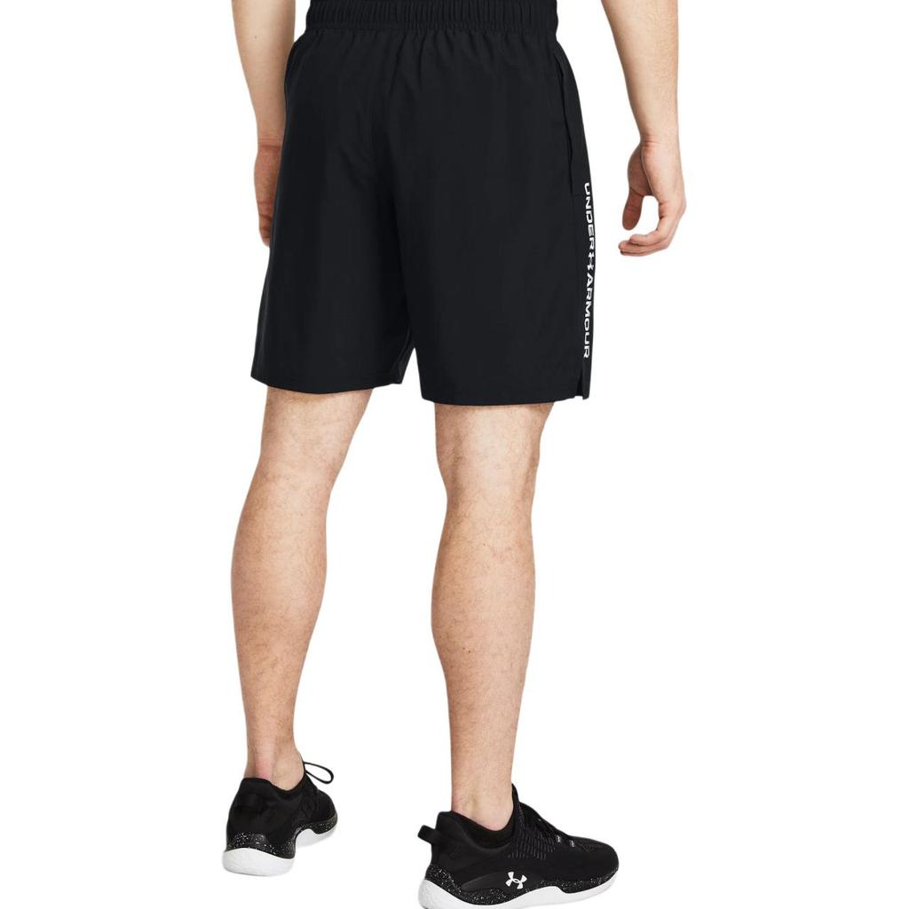 Under Armour Ua Tech™ Letter Print Woven Casual Shorts Men shorts Black 1383356-001