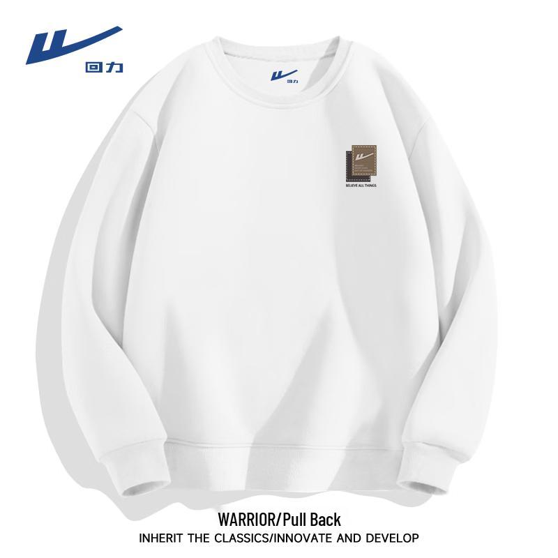 Warrior Men's Casual Crewneck Pullover Sweatshirt