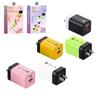 Macaron 38W Dual Port Fast Charger: USB+PD for Apple & Huawei Phones