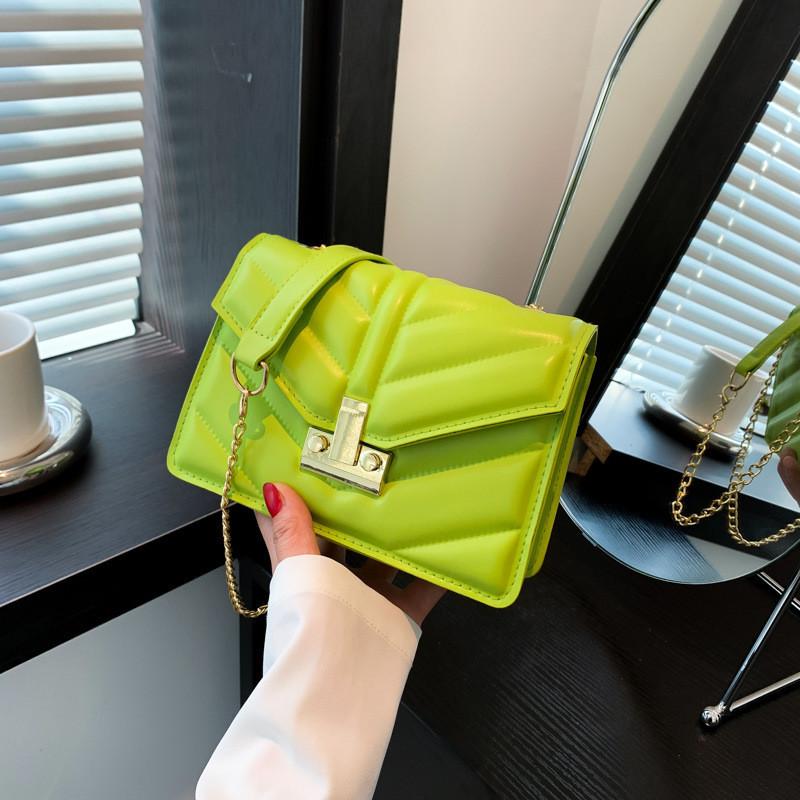 Stylish 2024 Summer Trendy Pu Crossbody Bag For Women Medium Size Shoulder Bag