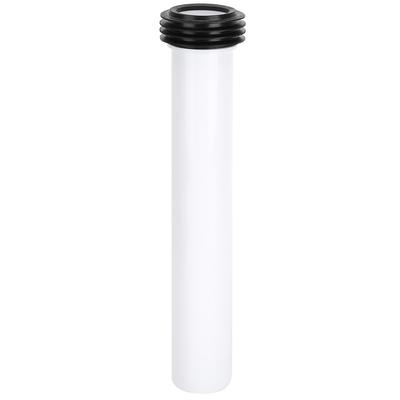 White Concealed Toilet Water Tank Straight Flush Pipe Lengthened Flushing Tube Toilet Accessory